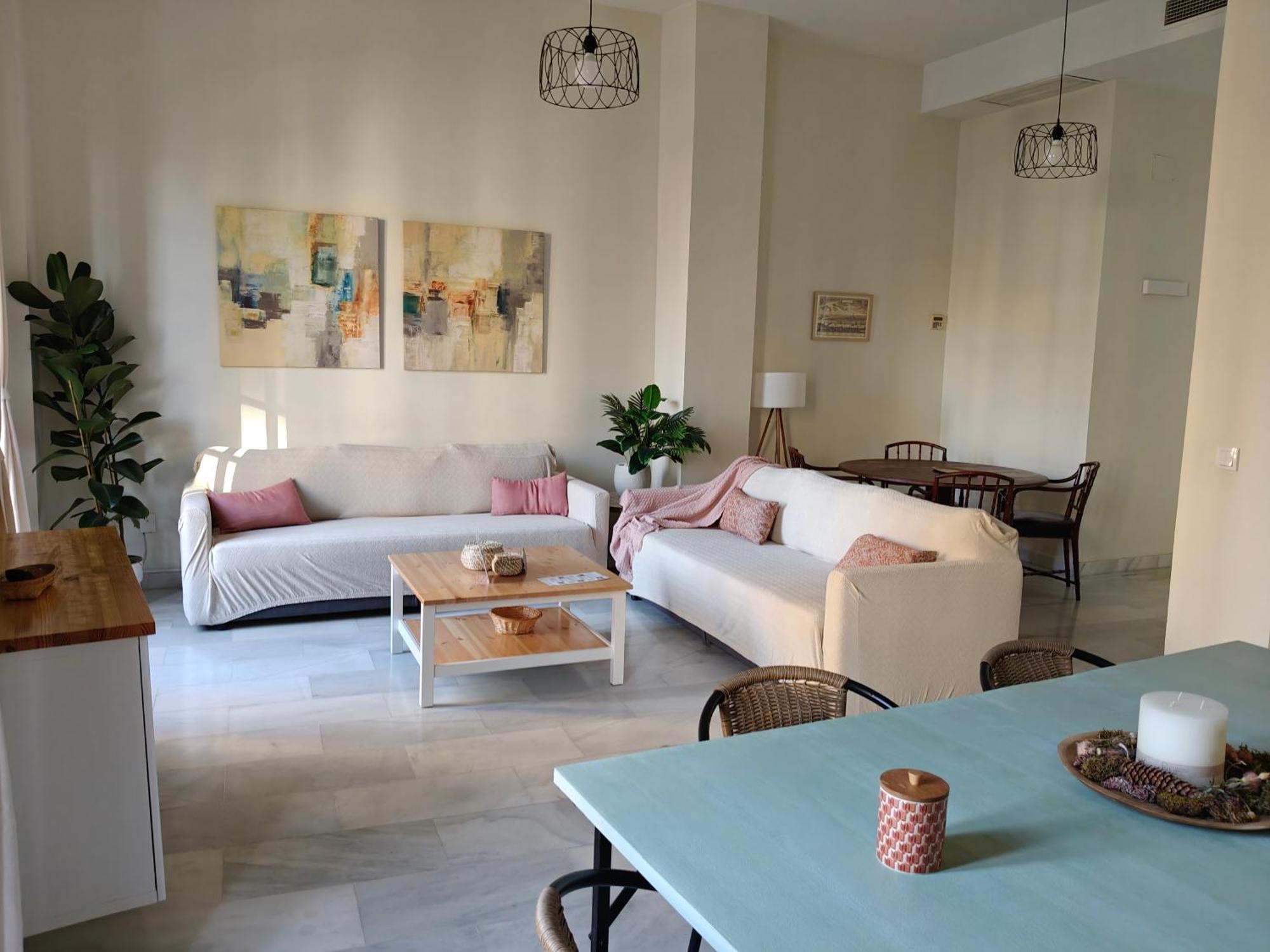 Charming Bright Apartment With Balconies On Cuesta Del Rosario 세비야 외부 사진
