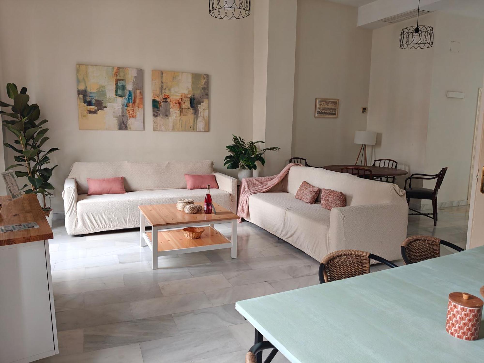Charming Bright Apartment With Balconies On Cuesta Del Rosario 세비야 외부 사진