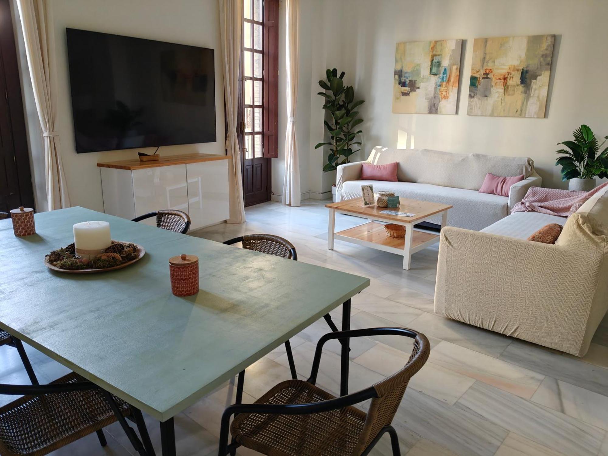 Charming Bright Apartment With Balconies On Cuesta Del Rosario 세비야 외부 사진