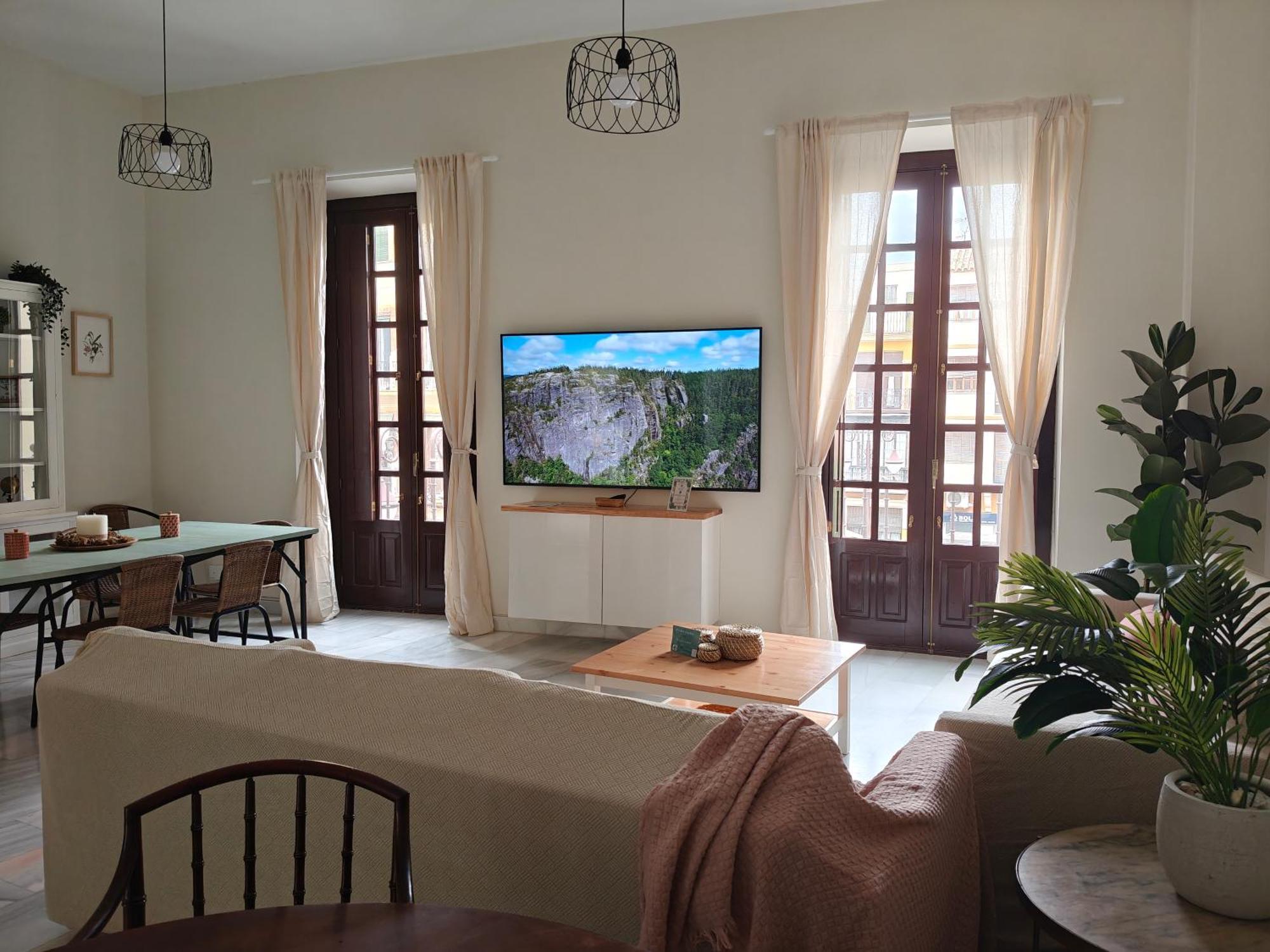 Charming Bright Apartment With Balconies On Cuesta Del Rosario 세비야 외부 사진