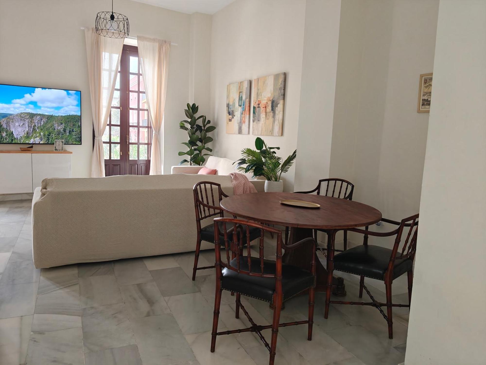 Charming Bright Apartment With Balconies On Cuesta Del Rosario 세비야 외부 사진